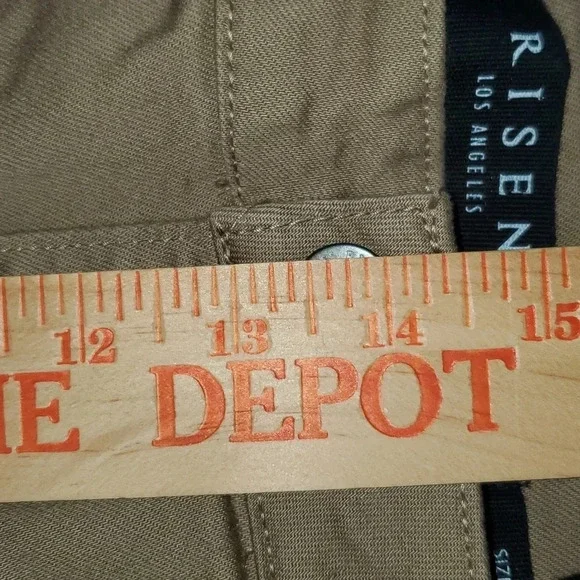 Risen Distressed Cuffed Ankle Skinny Jeans Size 2XL NWT - Picture 14 of 15